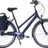 HAWK Bikes Cityrad »HAWK Citytrek Lady Deluxe Plus Ocean Blue