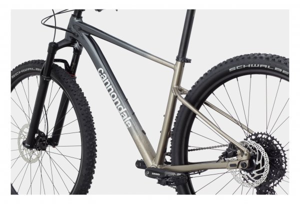 Halbstarres Mountainbike Cannondale Trail SL 1 Sram Grau Meteor Beige