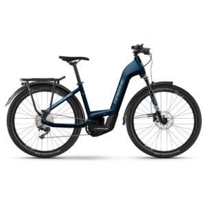 HAIBIKE Trekking 8 Tiefeinsteiger blau